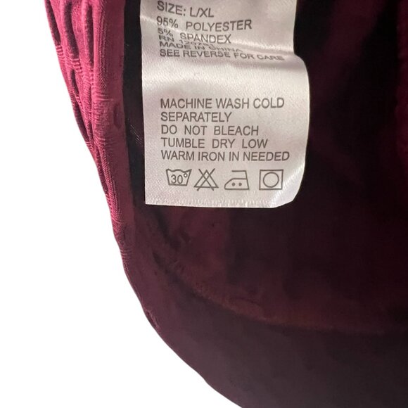 Women's‎ NWT True Rock Waffle Knit Honeycomb Zip Up Hoodie Size L/XL - Picture 3 of 4